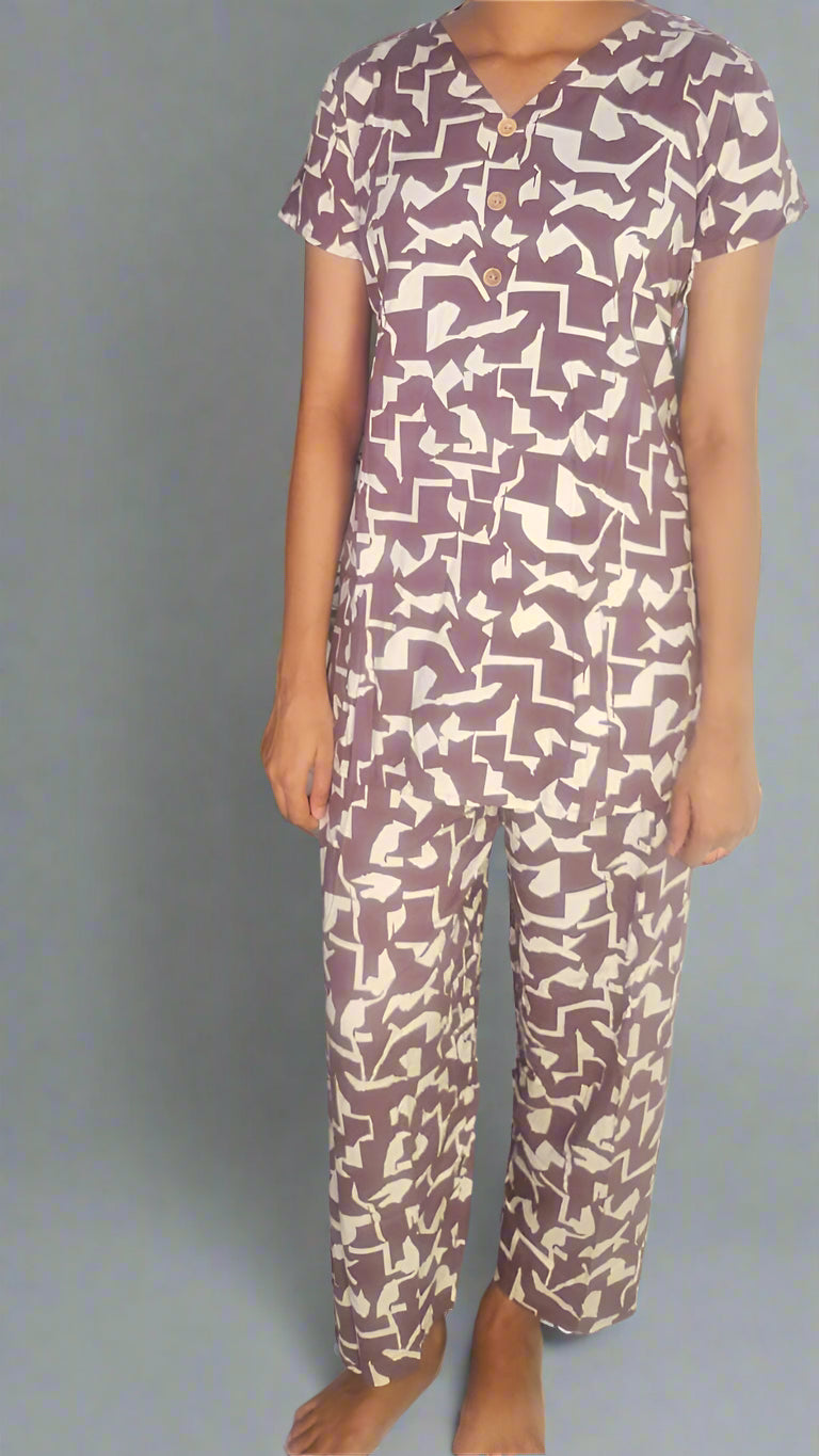 मिकी माउस मिक्स एंड मैच नाइट ड्रेस