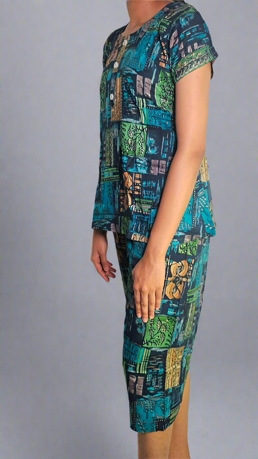 मिकी माउस मिक्स एंड मैच नाइट ड्रेस