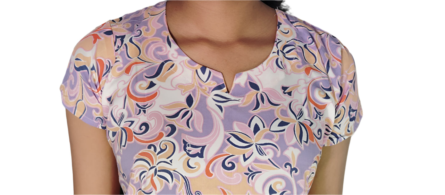 Floral Printed Co-Ord Set – Effortless Style & Comfort