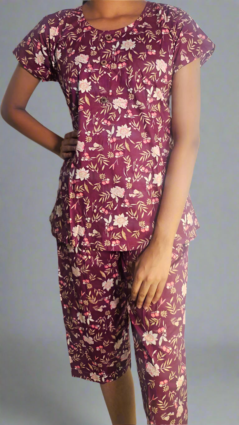 मिकी माउस मिक्स एंड मैच नाइट ड्रेस