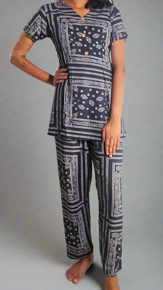 मिकी माउस मिक्स एंड मैच नाइट ड्रेस