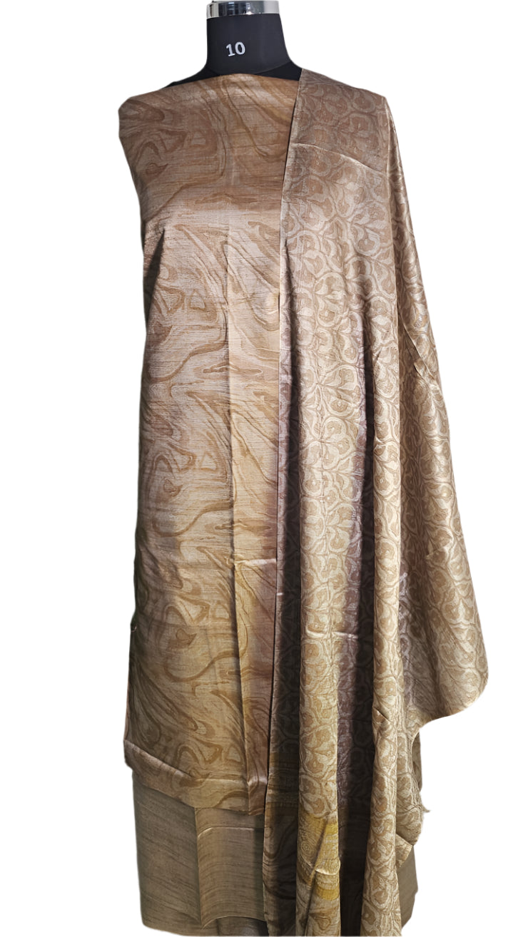 ✨ Royal Elegance – Pure Tussar Silk Suit Set ✨