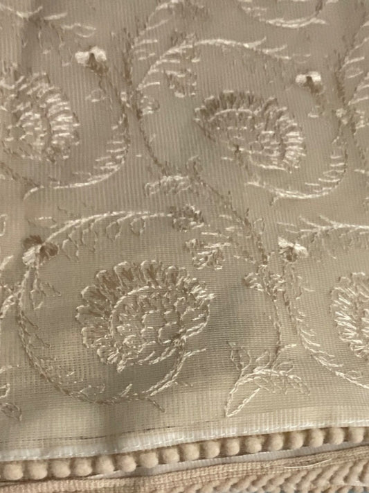 🌸 Luxurious Embroidered Kota Silk Saree 🌸